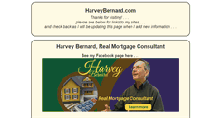 Desktop Screenshot of harveybernard.com